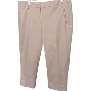 Adrianna Papell blush pink capri pants size 8